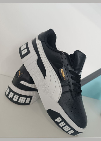 Черно-белые кроссовки Puma