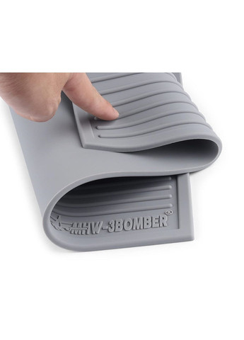 Барний килимок 40 на 30 см. MHW-3Bomber Сірий (R-SP5325G-VS) No Brand (303975191)