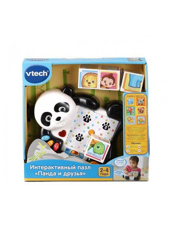 Розвиваюча іграшкапазл - Панда та друзі VTech (290108463)