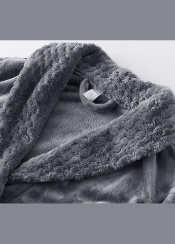 Халат длинный женский теплый махровый халат для дома сауны бани No Brand Халат банний домащній рожевий (346123666)