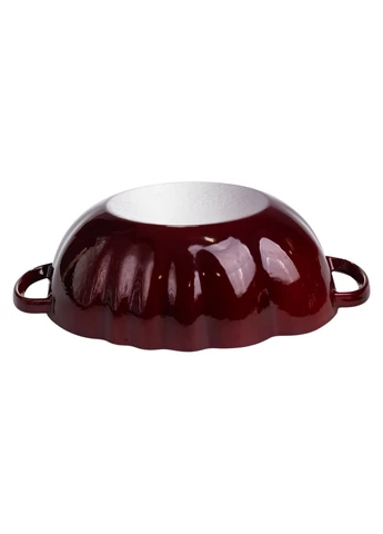 Каструля чавунна емальована Iron Tomato 2,5 л, бургунді Yiwu (377753033)
