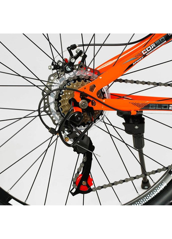 Велосипед спортивний, "GLOBAL", 21 швидкість, сталева рама, перемикачі Saiguan Corso (288048013)