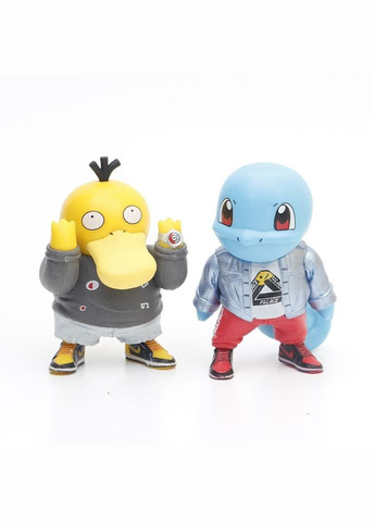 Набор фигурок Покемон Пикачу Pokemon Pikachu Чармандер, Псик, Сквиртл, Бульбазавр, Снорлакс игровые фигурки 6-10.5см 6 шт. Shantou (296792862)