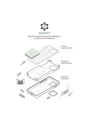 Чехол для мобильного телефона (ARM77014) ArmorStandart ICON2 MagSafe Apple iPhone 15 Pro Max Soft Mint (326591195)