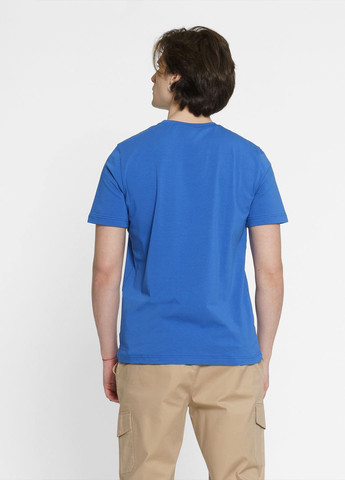 Синя футболка чоловіча синя Arber T-SHIRT FF19