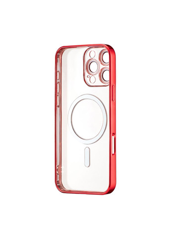 Чехол Ductil Metallic Edge with MagSafe (Protected Camera & Lens) Red Case iPhone 16 Pro Max (323608297)