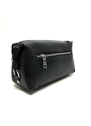 Чоловіча косметичка/органайзер з натуральної шкіри Darvoz 8045 чорний 13 х 22,5 х 6,5 No Brand (371682258)