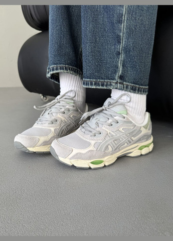 Кросівки жіночі і чоловічі Asics Gel-NYC grey | Асікс Гель-НЮК сірі No Brand сірі демісезони (316091189)