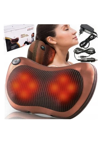 Масажна подушка Car and Home Massage Pillow масажер для шиї автомобільни No Brand (339106332)
