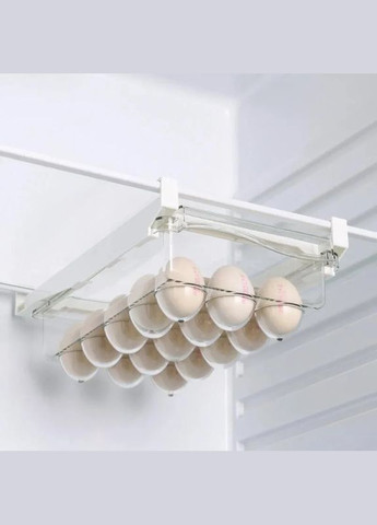 Кухонный держатель для яиц выдвижной контейнер для яиц фруктов овощей для холодильника No Brand (315633055)