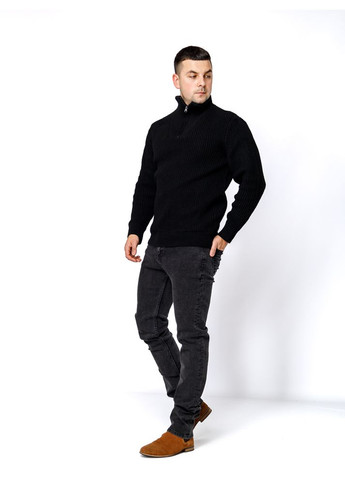 Темно-серые демисезонные мужские джинсы регуляр цвет темно-серый цб-00233097 Redman