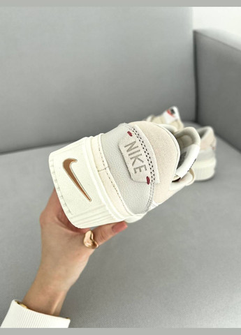 Бежевые всесезонные кроссовки Vakko Nike Court Legacy Beige