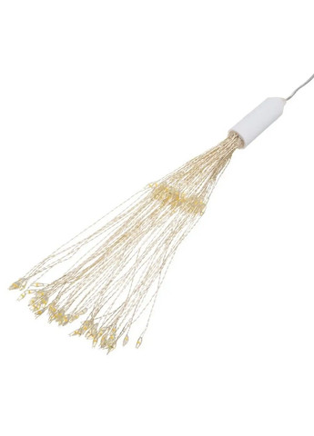 Гирлянда штора фейерверк светодиодная новогодняя комнатная с контроллером работой от USB 3х30 см (482021-Prob) Холодная белая Unbranded (369570035)