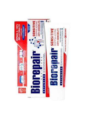Зубна паста Позбавлення чутливості Подвійна дія 75 мл (8017331077849) Biorepair Позбавлення чутливості Подвійна дія 75 мл (389992583)