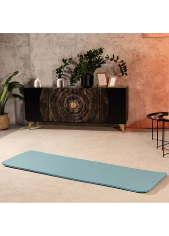 Коврик для йоги HS-NB010GM NBR 1см бирюзовый Hop-Sport (361952350)