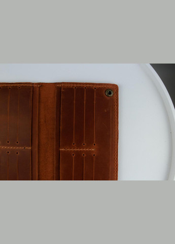 Мужское портмоне из натуральной кожи Crazy Horse тиснение крокодил SH008 (Светло-коричневый) SKILL (322605469)