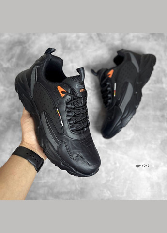 Черные демисезонные кроссовки мужские gts black Bonote