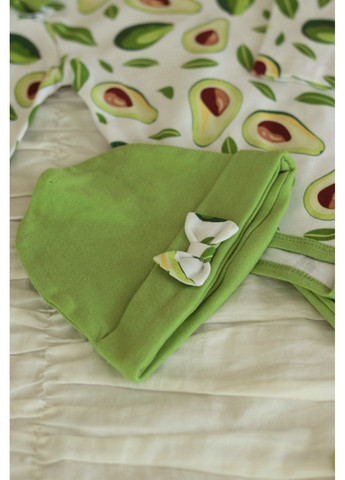 Салатовый демисезонный костюм авокадо 4 в 1 брючный New Brand