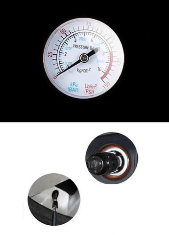 Електронасос насос насос автокомпресор аналоговий для регулювання тиску в шинах з інструментами (476360-Prob) Unbranded (279559072)