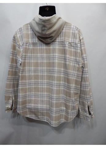 Чоловіча тепла щільна сорочка з капюшоном L.O.G.G. оригінал р.52 080RD (тільки в зазначеному розмірі, тільки 1 шт.) No Brand (367582021)