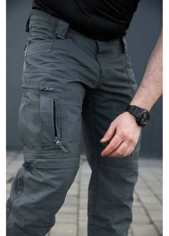 Штани тактичні карго YINREN 4.0 Grey (сірий) No Brand (394621981)
