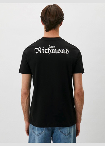 Черная футболка John Richmond