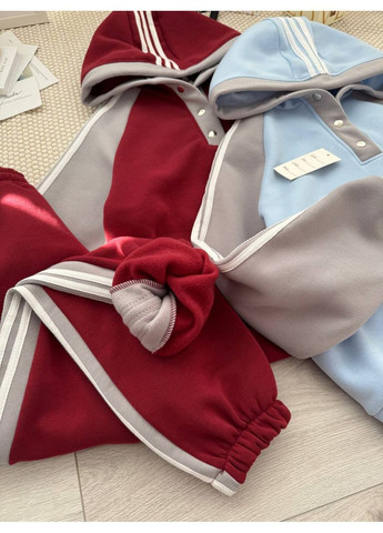 Теплый женский спортивный костюм с лампасами. No Brand (366391797)