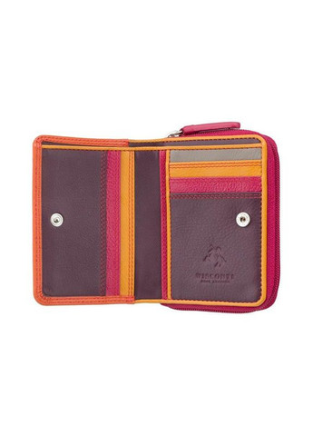 Кошелек женский кожаный Hawaii с RFID Orange Multi (RB53 ORG M) Visconti (335405683)