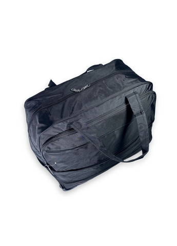 Дорожня сумка на колесах з розширенням, 1 відділ, розмір: 60*40(52)*30 см, чорна Filippini (285814834)