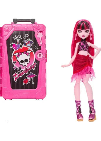 Лялька Монстер Хай Дракулаура Шафа Валіза Моторошні канікули Mattel Draculaura JDR50 Monster High (377846476)
