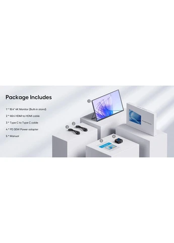 Портативный монитор UXBox T118 18.4" 4K 60Hz [132772] UPERFECT (400136035)