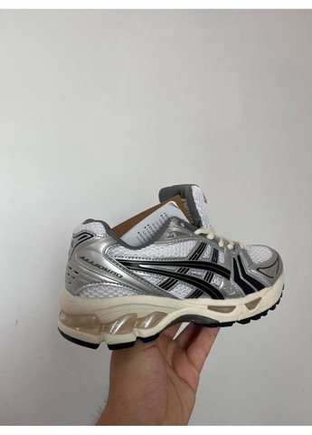 Чорні кросівки чоловічі asics gel-kayano 14 black silver асікс гель каяно 14 демісезон No Brand