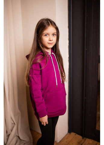 Тепле худі для дівчинки прямого крою з капюшоном та кишенею HC (h001-6394-025-5) Носи своє (369970982)