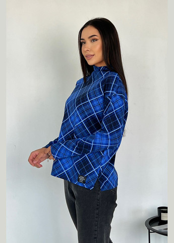 Лаконичный и комфортный женский гольф в клетку INNOE Гольф (306569567)