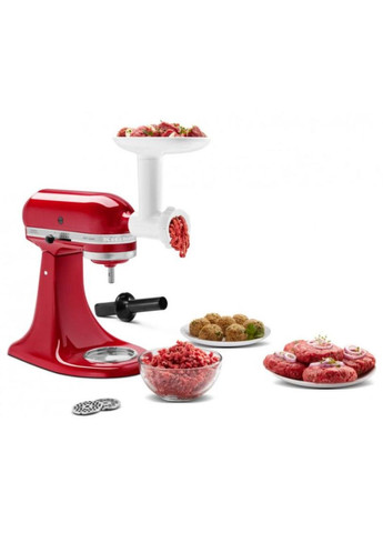 Набор из 2 насадок 5KSMFVSFGA для перетирания овощ./фрук. + мясорубка (5KSMFVSP+5KSMFGA) KitchenAid (368595116)