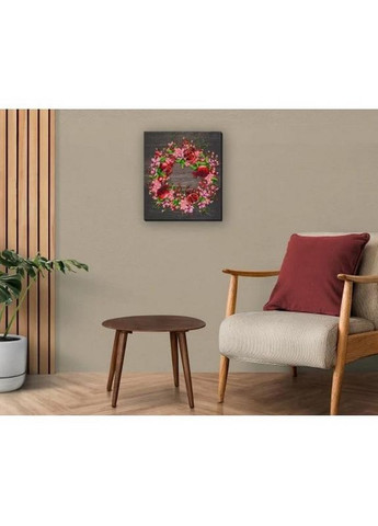 Набір для вишивання бісером "Червоні гранати" AB-890 на натуральному полотні No Brand (330607733)