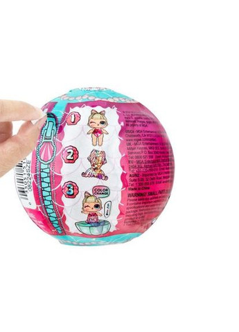 Ігровий набір із лялькою L.O.L. Surprise Русалочки-сестринки для дівчаток 4 роки кольоровий набір для творчості ProDobro (367091600)