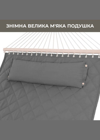 Двухместный гамак SOFT XXL 200x140 с планками WCG (342120934)