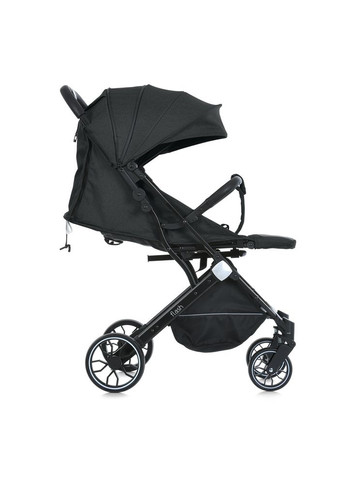 Коляска дитяча Almost Black прогулянкова з чохлом на ніжки Чорна (M 5727-1) Flash (334003757)