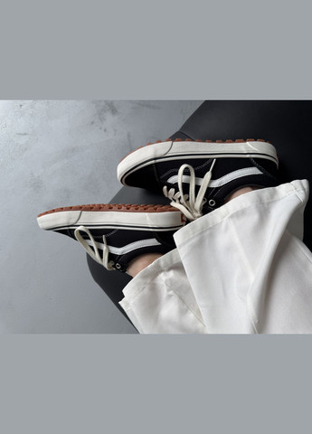 Черные демисезонные кроссовки мужские и женские vans old skool mte-1 black white | ванс олд скул черные No Brand