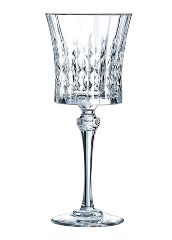 Набір келихів для вина Luminarc Eclat Lady Diamond 6 шт кришталеве скло Cristal d'Arques Набор бокалов для вина Luminarc Eclat Lady Diamond 270 мл 6 шт. хрусталь (304728054)