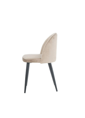 Стул LULU черный каркас/темный беж Intarsio (365461460)