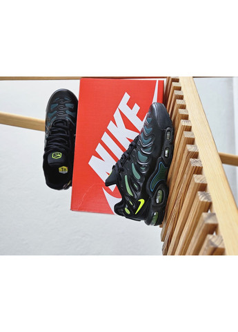 Чорні Осінні кросівки чоловічі nike air max tn plus drift volt black | найк аір макс тн плюс чорні No Brand