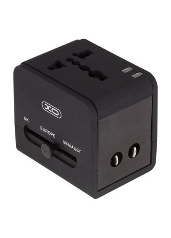 Сетевой фильтр Adapter WL-01 EU-US-UK Black XO (362915895)