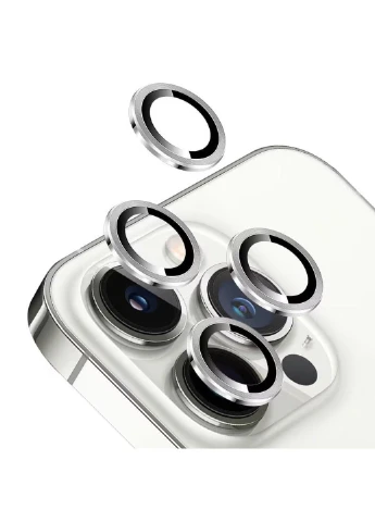 Захисне скло Metal Classic на камеру (у упак.) для Apple iPhone 14 Pro (6.1") / 14 Pro Max (6.7") Epik (390133173)