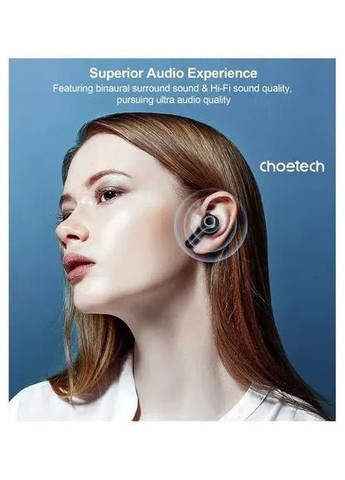 Bluetooth-гарнитура BH-T06 TWS bluetooth CHOETECH (336958703)