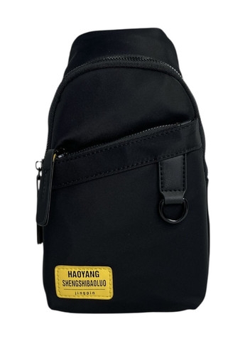 Нагрудная сумка Hyss Bolo из полиэстера 1368 черная 25 х 13 х 5 No Brand (371681814)