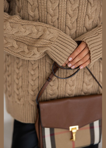 Світло-коричневий демісезонний светр джемпер Larionoff