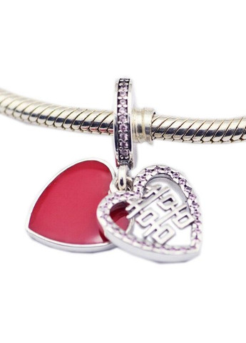 Срібна підвіска-шарм Пандора 796590EN151 Kabluchka (355348266)