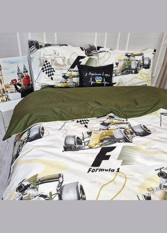 Постільна білизна Болід Ранфорс Сімейна MERISET (306740069)